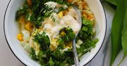 Pasta jajeczna z czosnkiem niedźwiedzim