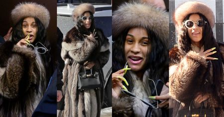 Pozwana o rzucanie krzesłami Cardi B wybrała się do sądu bez makijażu (ZDJĘCIA)