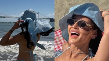 Honorata Skarbek w skąpym bikini pręży się na plaży w Korei. Taka to pożyje? (FOTO)