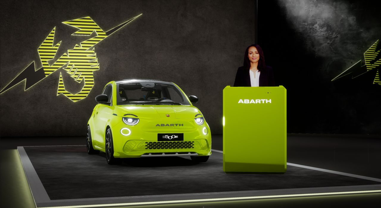 Abarth otwiera salon metaverse. Sprawdzisz dźwięk i osiągi elektryka