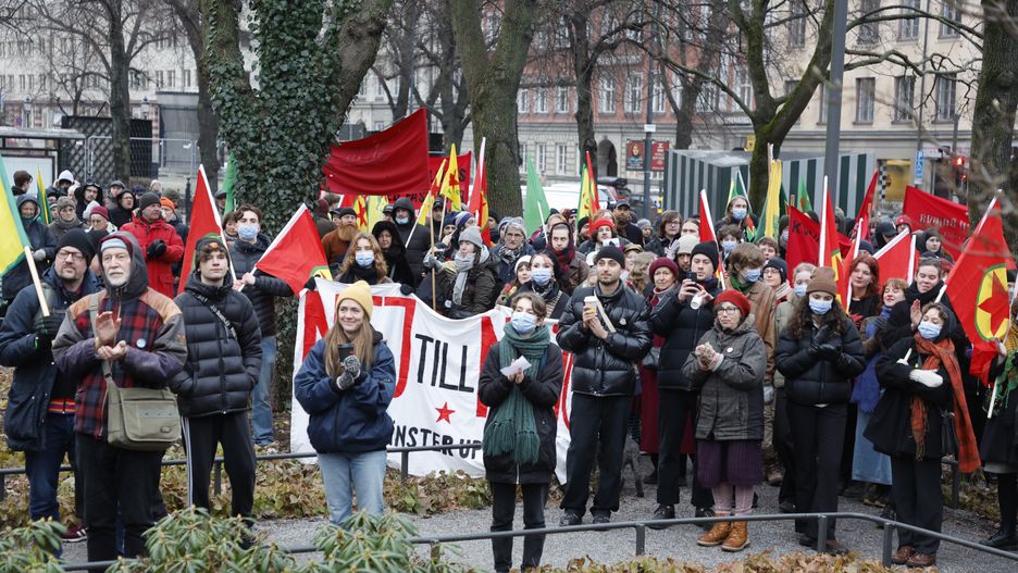 W stolicy Szwecji protestowano przeciwko prezydentowi Turcji