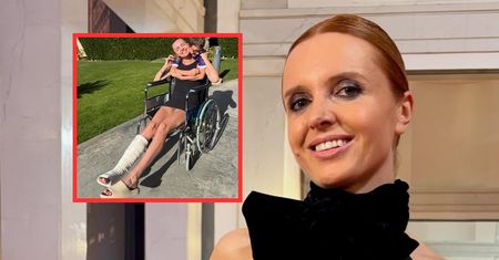 Katarzyna Burzyńska doznała kontuzji. Pokazała zdjęcie na wózku inwalidzkim
