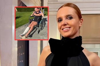 Katarzyna Burzyńska doznała kontuzji. Pokazała zdjęcie na wózku inwalidzkim