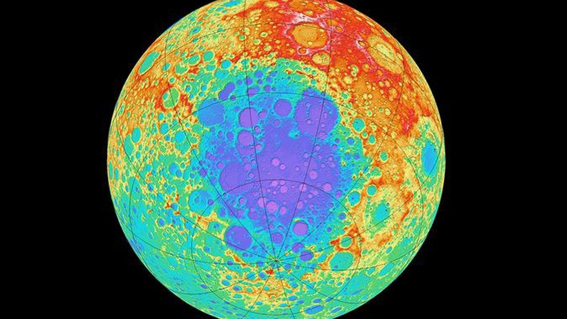 Księżyc - gigantyczna masa na nim została odkryta przez naukowców