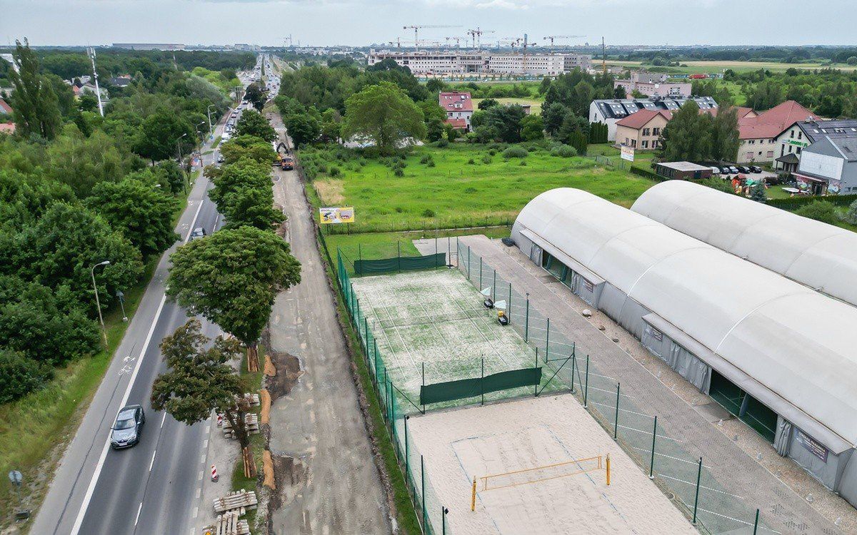 Nowe torowisko powstaje na Kosmonautów