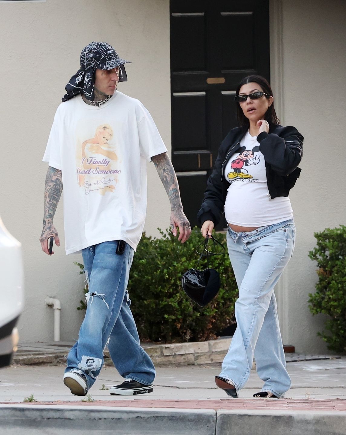 Kourtney Kardashian i Travis Barker maszerują na randkę