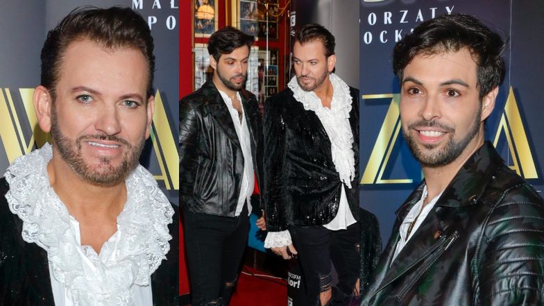 "Królowe Życia". Gabriel Seweryn i "stalker" Kamil na ściance