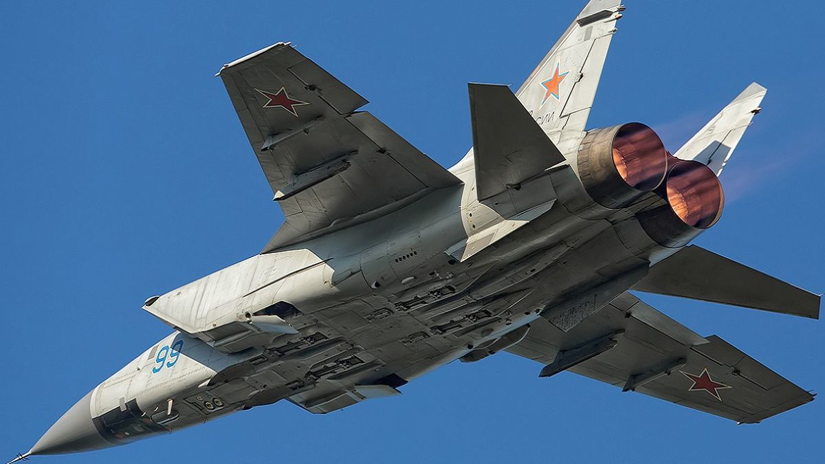 Rosyjski myśliwiec MiG-31
