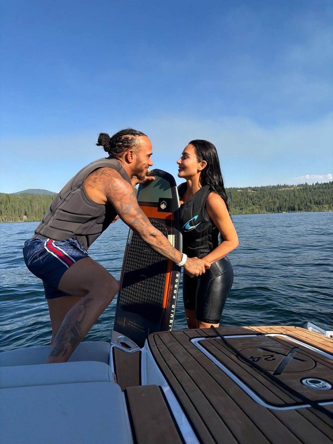 Lewis Hamilton i Kim Kardashian