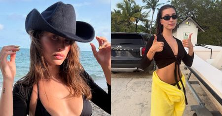 U Bieberów bez zmian: Justin pisze o beznadziejnych żonach, a Hailey spija martini w skąpym bikini