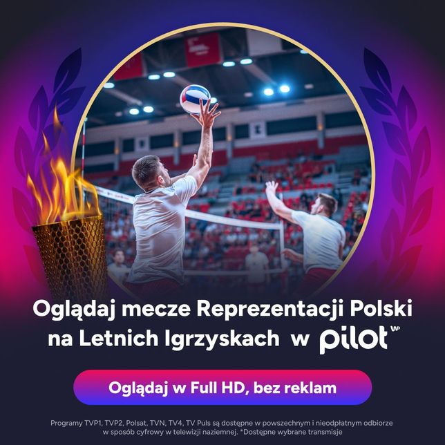 Oglądaj wybrane mecze Letnich Igrzysk w Pilocie WP!