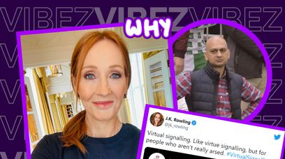 Rowling znowu przeciw LGBTQ+? Pisarka "zażartowała" z tweeta o morderstwie