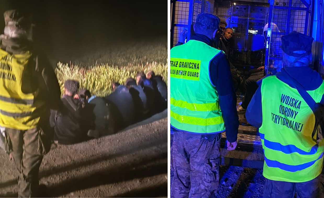 Zatrzymania na granicy z Litwą. "Intensywna noc"