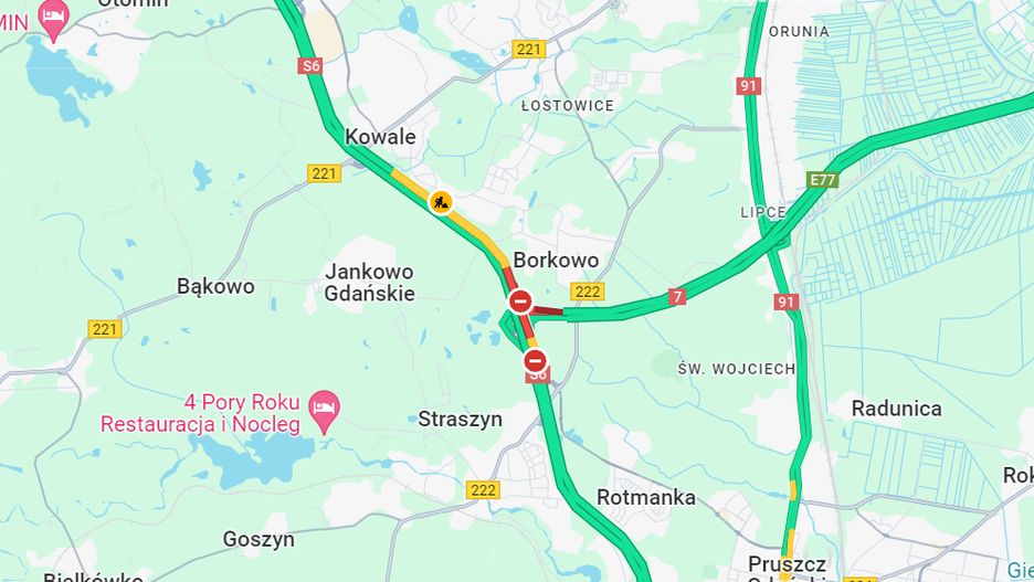 Trudna sytuacja w Borkowie