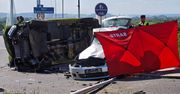 Wypadek na obwodnicy Przemyśla. Ford zderzył się z karetką na sygnale