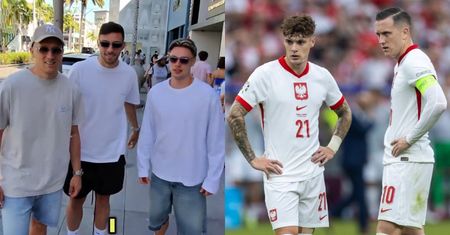 "Ustrzeleni" w Beverly Hills Piotr Zieliński i Nicola Zalewski zapytani o pochodzenie. Internauci zażenowani: "Jakie, k**wa, Italy?"
