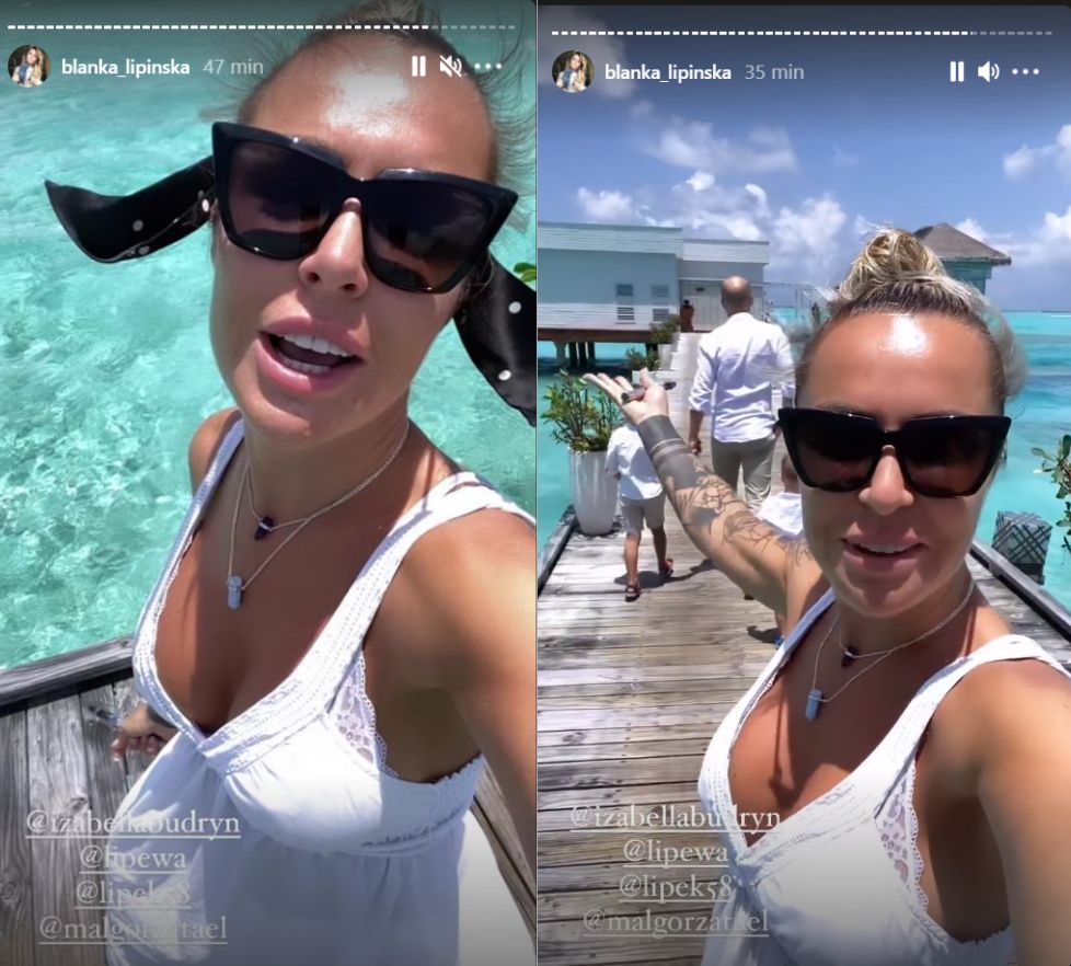 Blanka Lipińska pokazuje drogę do podwodnej restauracji