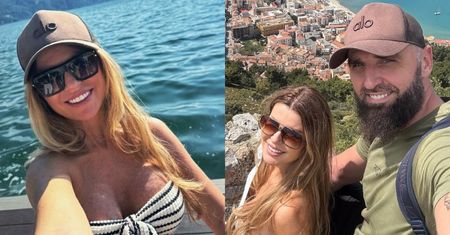 Żona Marcina Gortata prezentuje CIĄŻOWY brzuch w bikini: "Duże i małe serduszko"