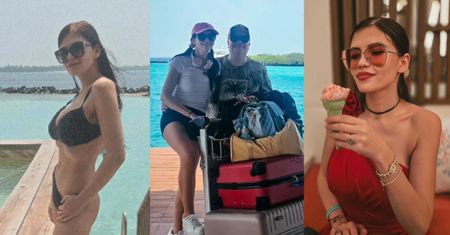 Karolina Skiba w bikini relacjonuje rajskie wakacje na Malediwach u boku męża (ZDJĘCIA)