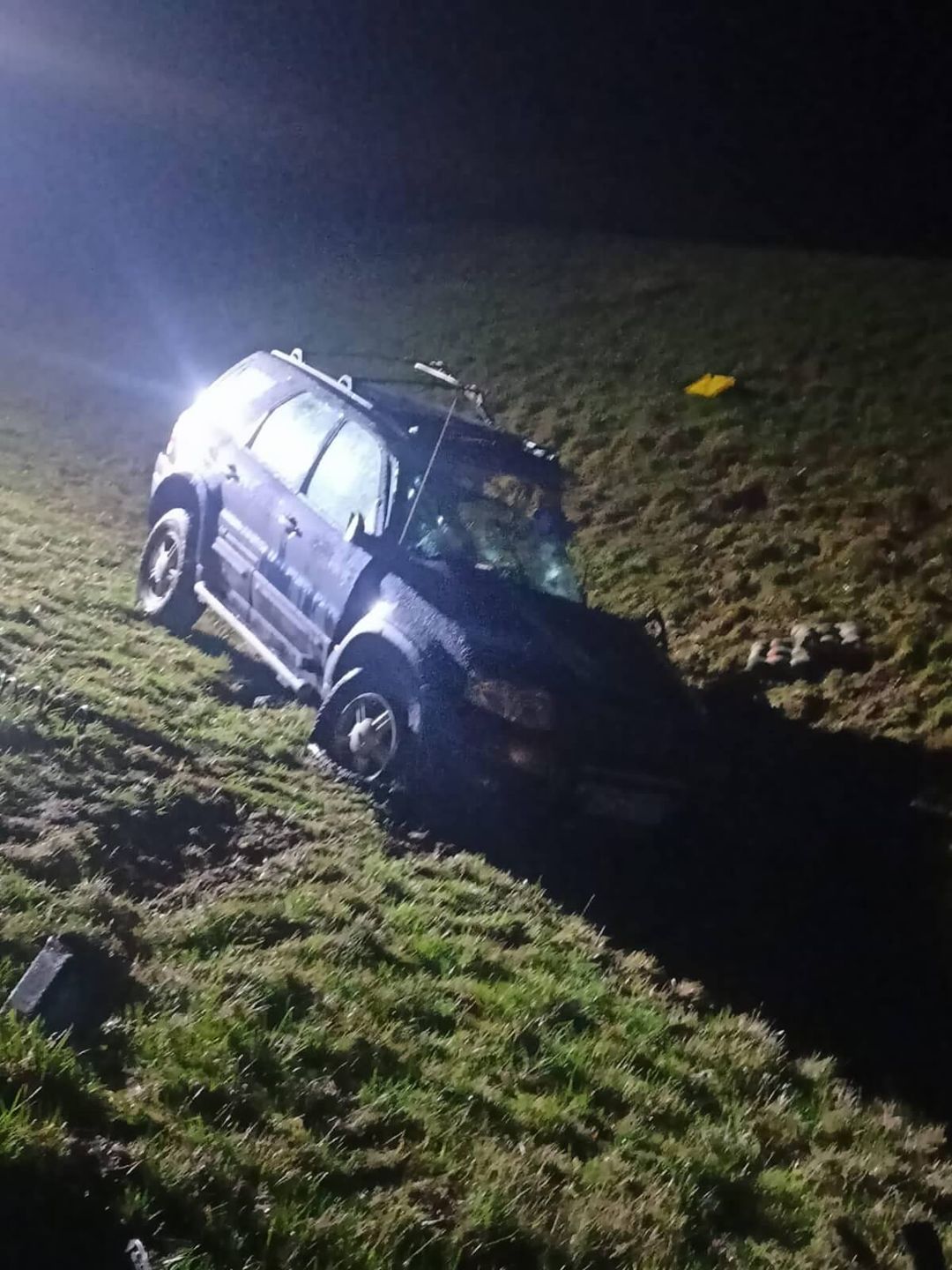 Zderzenie cysterny z fordem i volkswagenem na S12