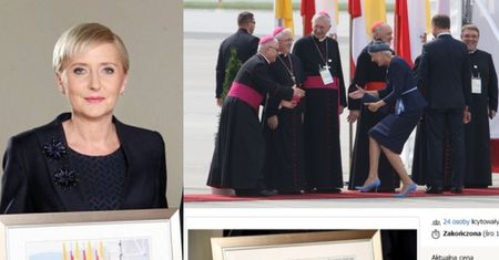 Zdjęcie Agaty Dudy z biskupami wylicytowano za… 200 tysięcy złotych!