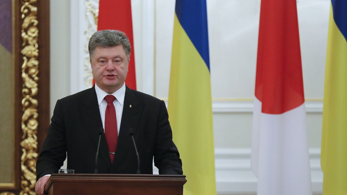 Prezydent Petro Poroszenko jest wdzięczny za wspólne stanowisko grupy G7</br>