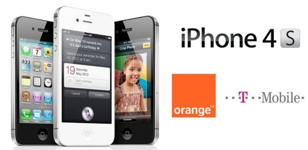 iPhone 4S w Orange, T-Mobile, fot. Apple.com