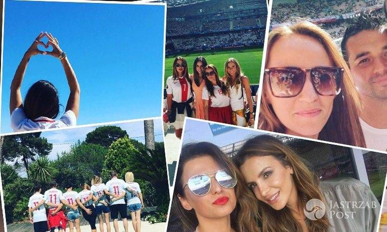 EURO 2016: jak polskie WAGs kibicowały swoim drugim połówkom na stadionie w Nicei