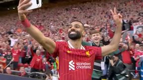 Salah zaskoczył po bramce. Ta "cieszynka" przejdzie do historii [WIDEO]