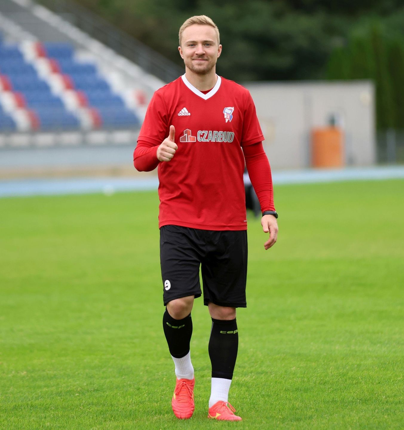 Piłkarze Broni przygotowują się do meczu