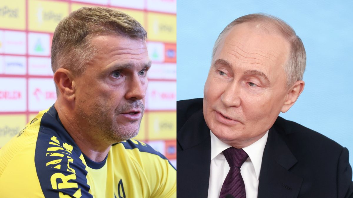 Materiały prasowe / PAP/Leszek Szymański i EPA/VALENTINA PEVTSOVA / Na zdjęciu: Serhij Rebrow i Władimir Putin