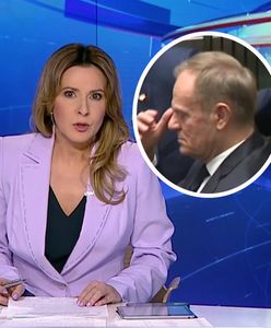 "Wiadomości" przypomniały "upiorną myśl" Tuska. Widzowie nie mieli tego słyszeć