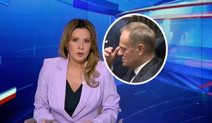 "Wiadomości" przypomniały "upiorną myśl" Tuska. Widzowie nie mieli tego słyszeć