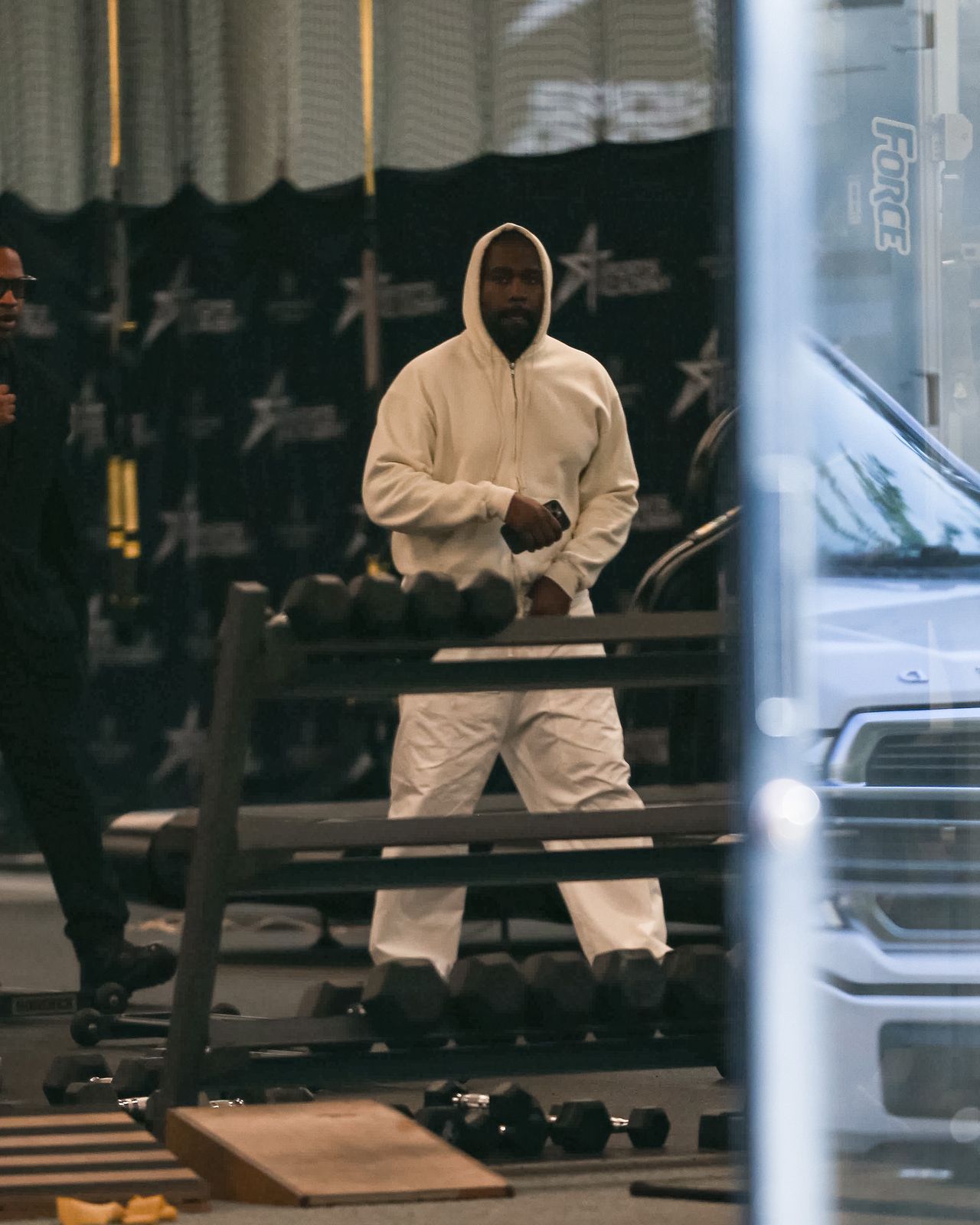 LOS ANGELES, CA - MAY 10: Kanye West is seen on May 10, 2024 in Los Angeles, California.  (Photo by Bellocqimages/Bauer-Griffin/GC Images)