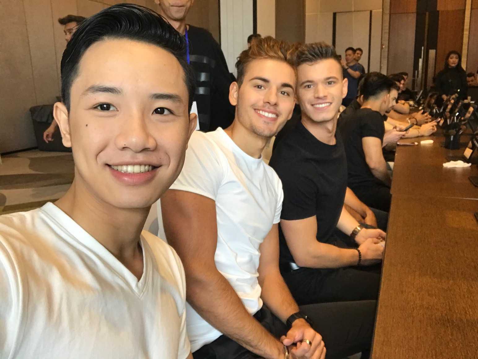 Michał Grudzień na wyborach Mister Global 2019