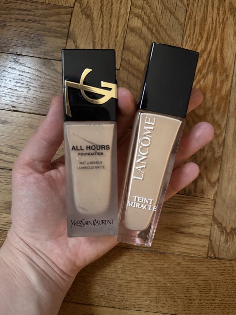 Podkłady Lancome i YSL