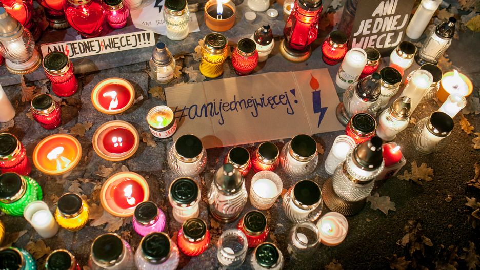 Protest pod siedzibą Trybunalu Konstytucyjnego