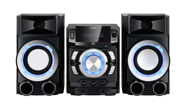 Miniwieża Blaupunkt posiada funkcję karaoke