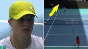 Niecodzienna sytuacja w meczu Świątek. Padły telefony komentatorów. A potem to