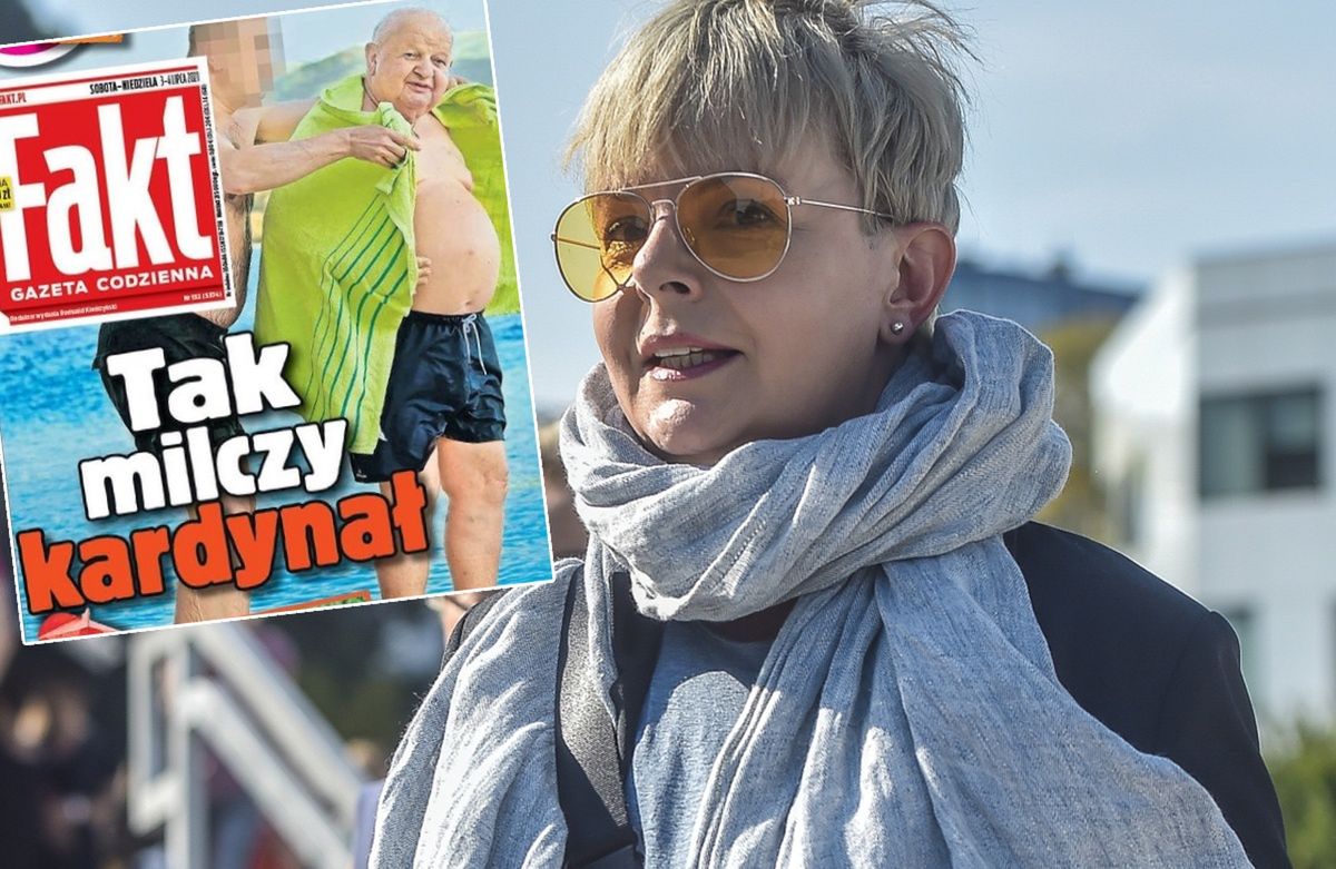 Karolina Korwin Piotrowska pokazała okładkę z Dziwiszem. Nawet nie musiała jej komentować