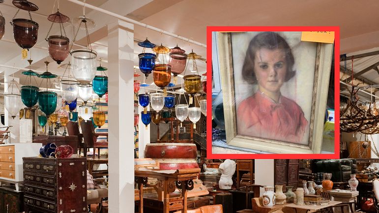 Tajemniczy obraz wzbudził sensację