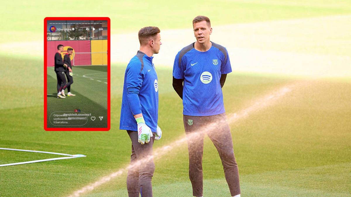 Getty Images / Fran Santiago / FC Barcelona/Instagram / Wojciech Szczęsny i Marc-Andre ter Stegen