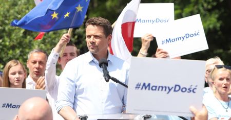 Wybory prezydenckie 2020. Rafał Trzaskowski we Włocławku. Padły mocne słowa