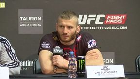 UFC: Jan Błachowicz o porażce z Manuwą