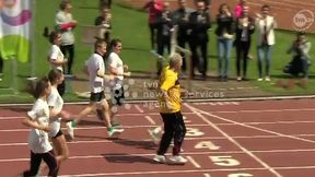 Starość też radość, ponad stuletni sprinter z rekordem w biegu na 100 metrów