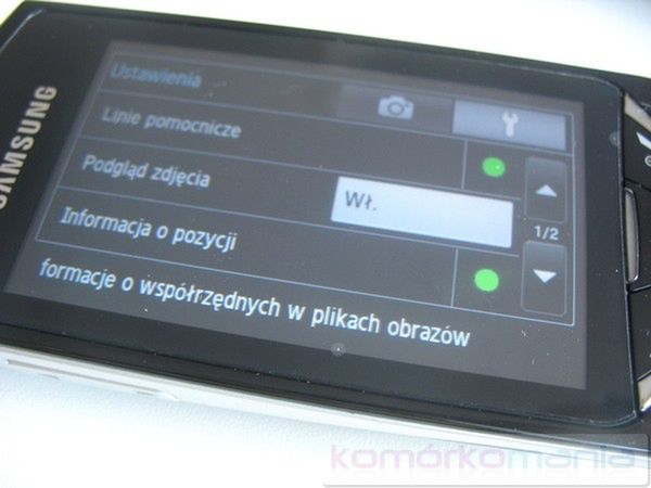 Samsung Monte S5620 – test 17