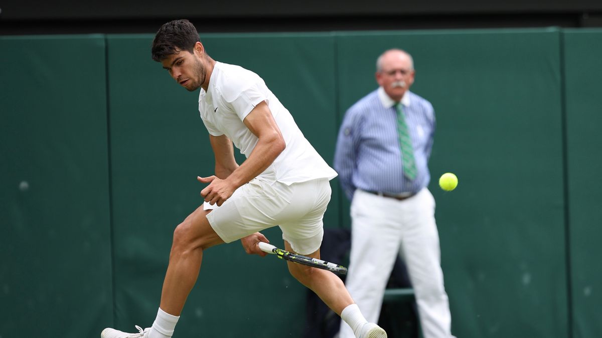 PAP/EPA / Adam Vaughan / Na zdjęciu: Carlos Alcaraz