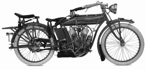 Motocykl w stylu retro - Indian V-Twin 1914