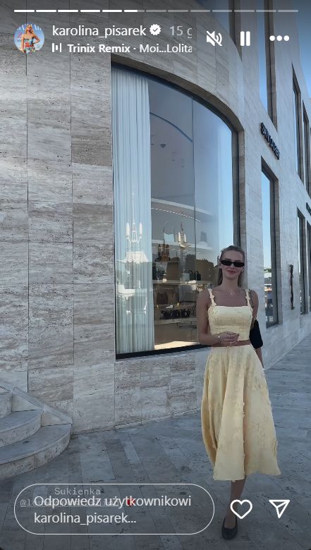 Karolina Pisarek w modnej stylizacji na lato