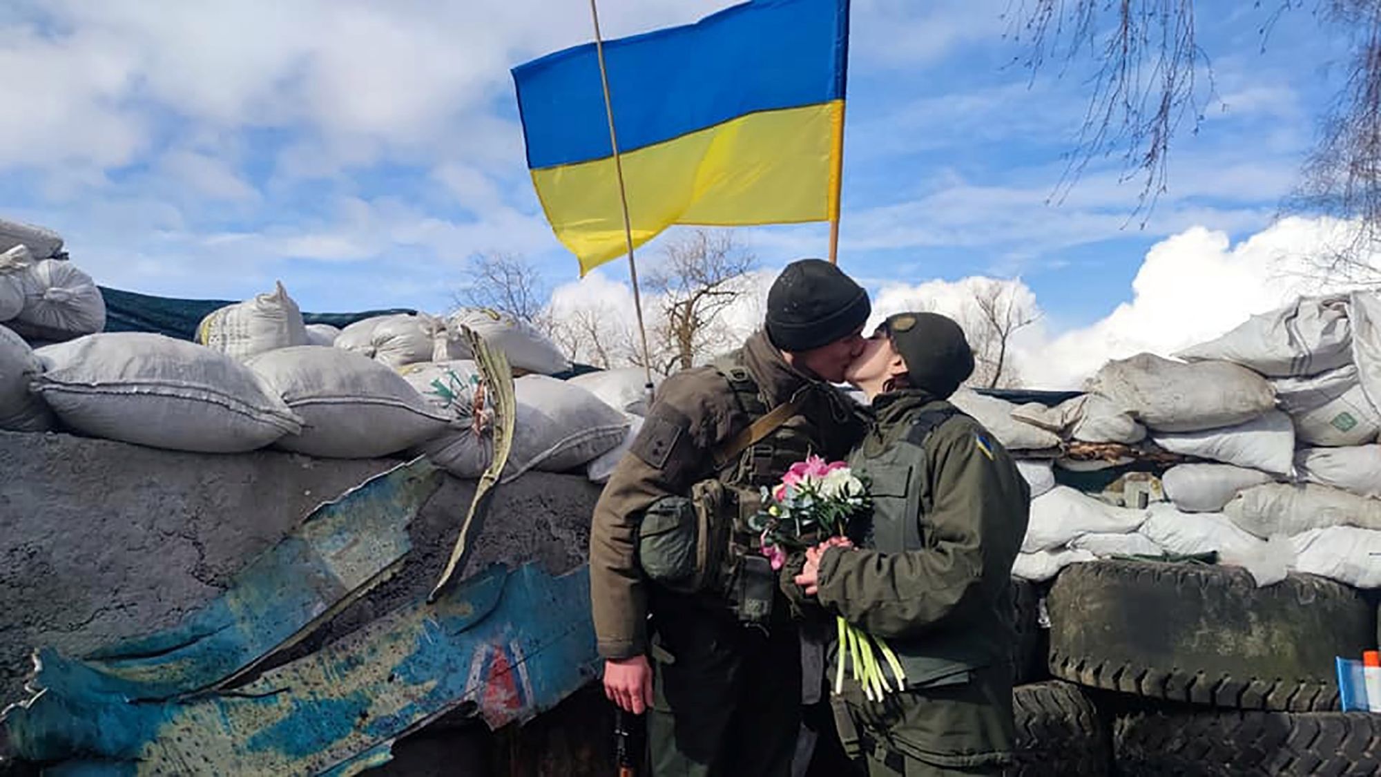 Wojna w Ukrainie: Miłość wszystko zwycięży. Wzięli ślub na froncie 4